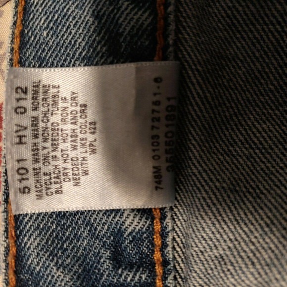 Vintage Levi 550 Denim Shorts sz 33 - Picture 6 of 8